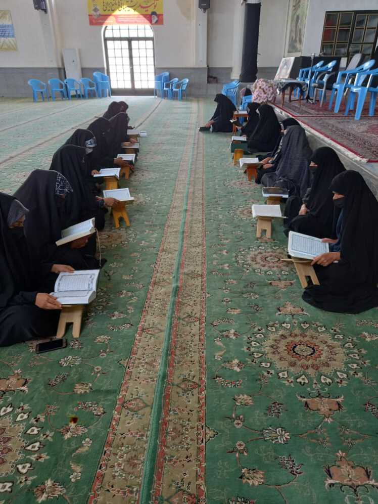 محفل جزء خوانی قرآن کریم  پنج شنبه هشتم اردیبهشت
