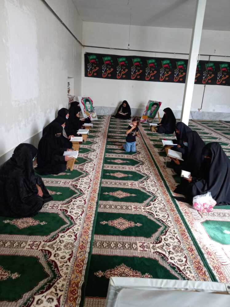 محفل جزء خوانی قرآن کریم  پنج شنبه یکم اردیبهشت