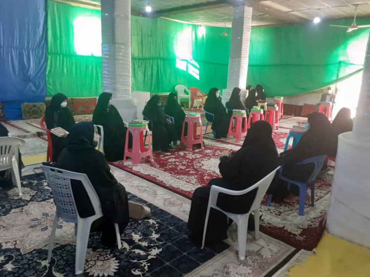 محفل انس با قرآن کریم خواهران موسسه فاطمیه"س"