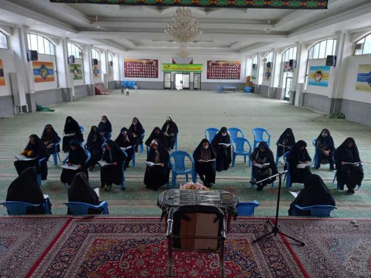 محفل جزء خوانی قرآن کریم  سه شنبه ششم اردیبهشت