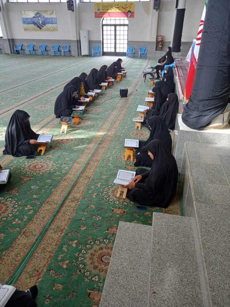 محفل جزء خوانی قرآن کریم  چهارشنبه۳۱ فروردین 